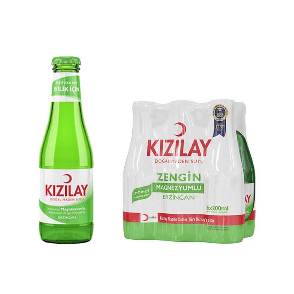 Kızılay Maden Suyu 200 Ml x 24