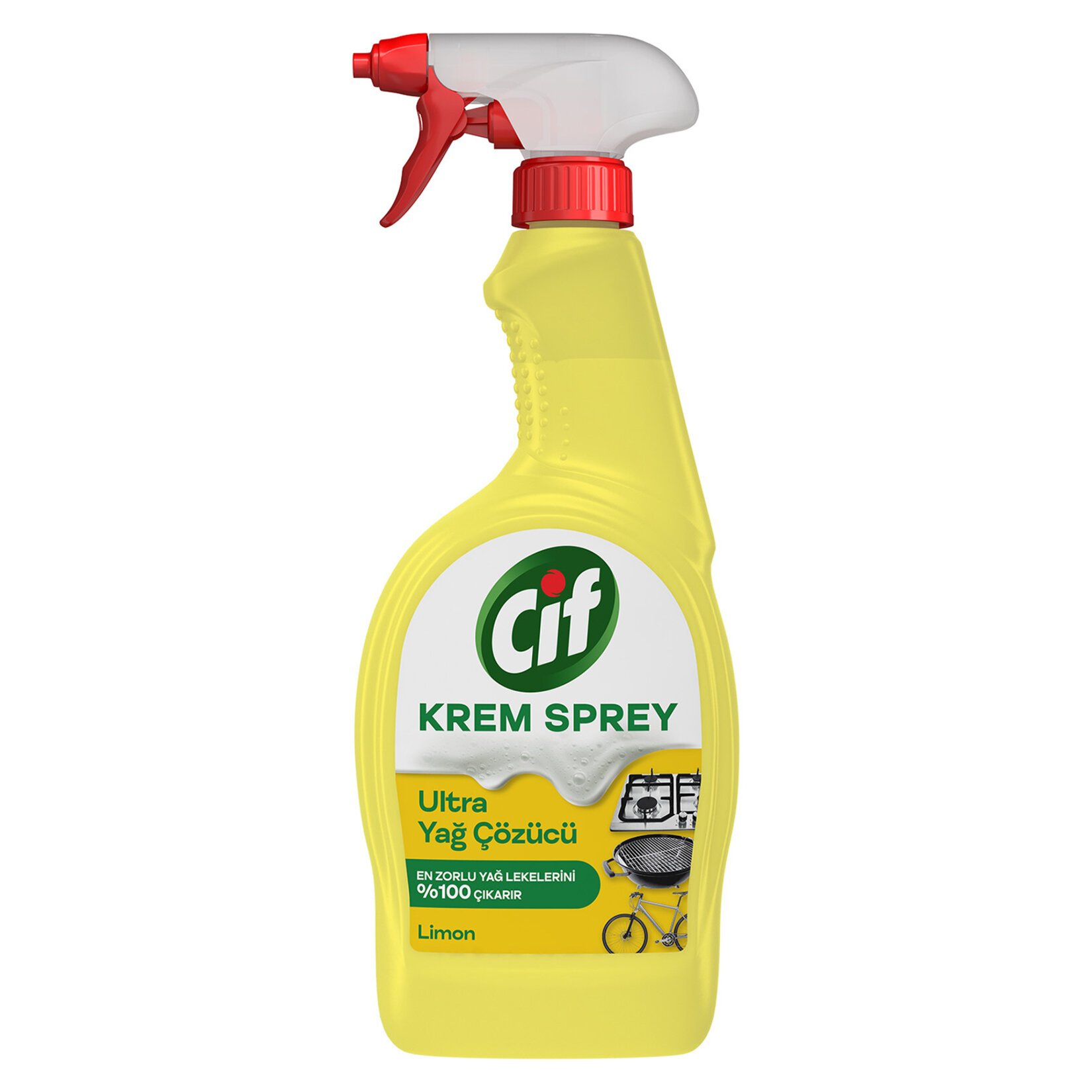 Cif Limon Ultra Yağ Çözücü Sprey 750 Ml Cif