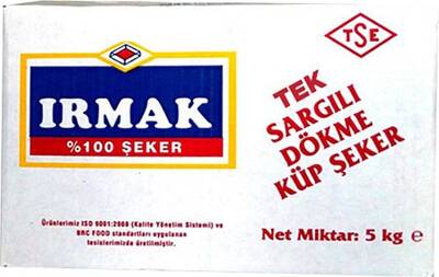 Irmak Tek Sargılı Dökme Küp Şeker 5 Kg