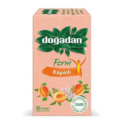 Doğadan Form Kayısı Karışık Bitki Çayı 20'li Doğadan