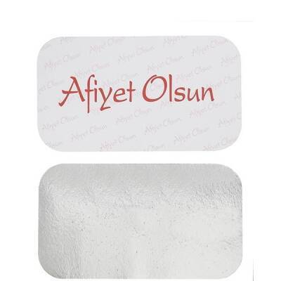 Alüminyum Kapak 500 Gram 100 lü