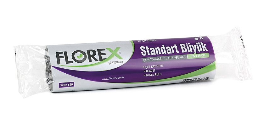 Klasik Seri Standart Büyük Çöp Torbası Yıldız Katlama