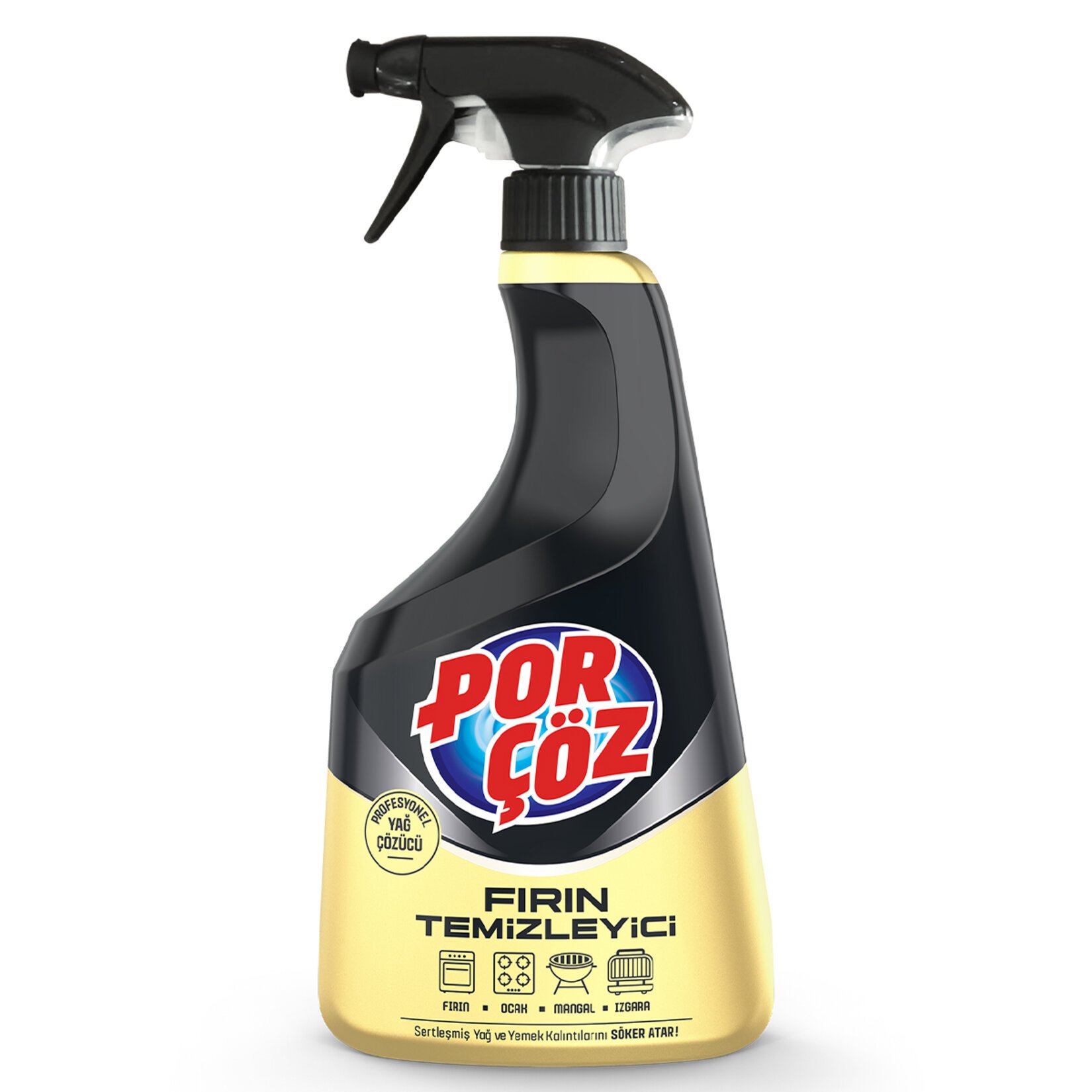 Porçöz Fırın Temizleyici Sprey 750 Ml Porçöz