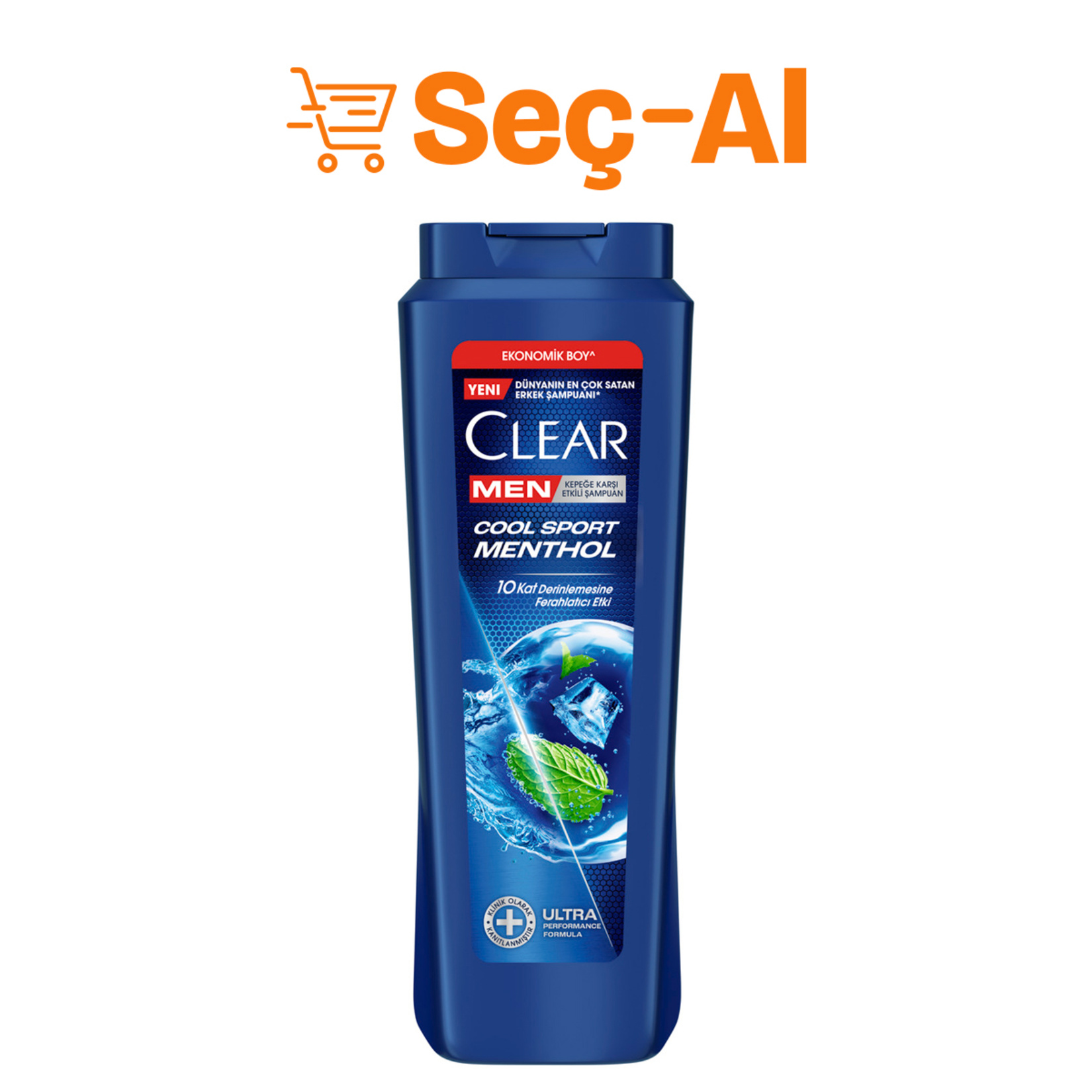 Clear Men Erkek Şampuan Kepeğe Karşı Etkili 600 Ml