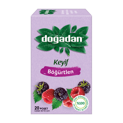 Doğadan Böğürtlen Bitki Çayı 20'li Doğadan