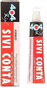 404 Sıvı Conta Kırmızı 45Gr 300°C 404