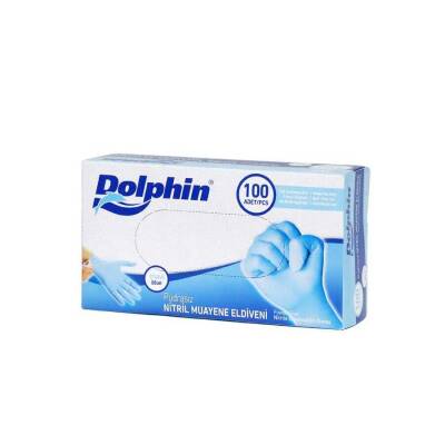 Pudrasız Mavi Nitril Eldiven Küçük (S) 100 lü