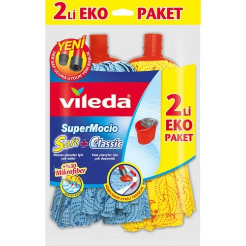 Vileda Paspas Ekonomik Paket 2'li Yedek