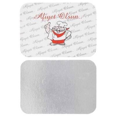 Alüminyum Kapak 1000 Gram 100 lü