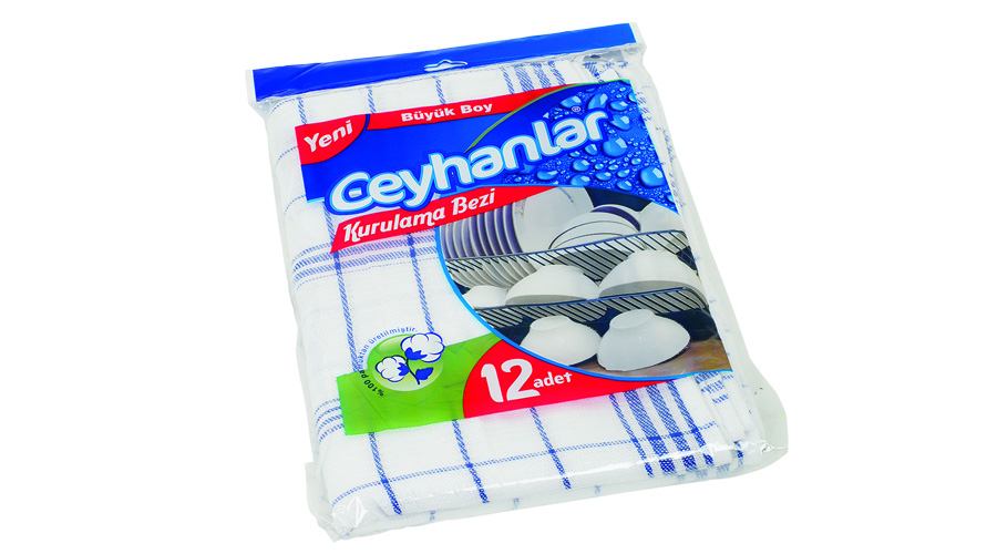 Kareli Bez Büyük Extra 12'li