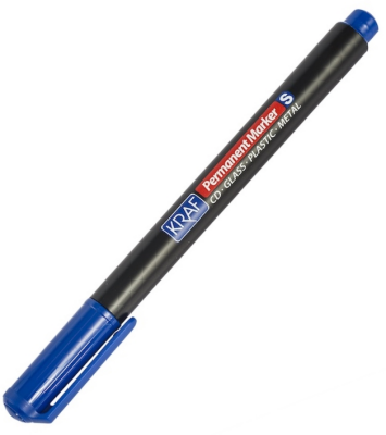 Kraf Asetat Kalemi OHP Plus 290 (S) Siyah Kraf