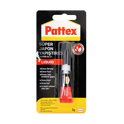 Pattex 177767 Yapıştırıcı Japon Süper Hızlı 3 G Pattex