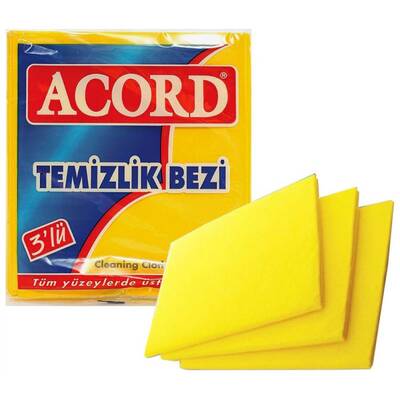 Acord Temizlik Bezi 3`lü