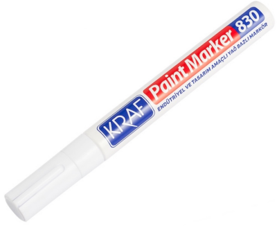 Kraf Paint Markör 830 Beyaz