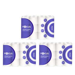 Focus Extra Tuvalet Kağıdı 24'lü 3 Paket Focus