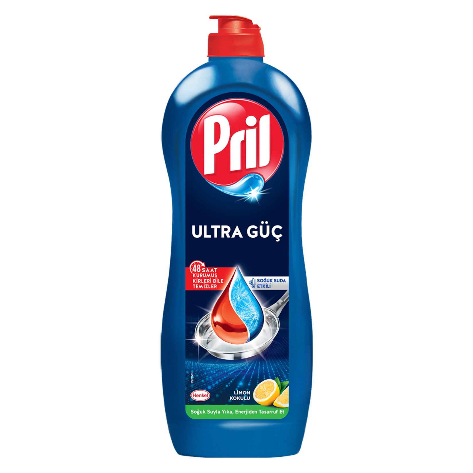 Pril Power 5 Etki Limon 653 Ml
