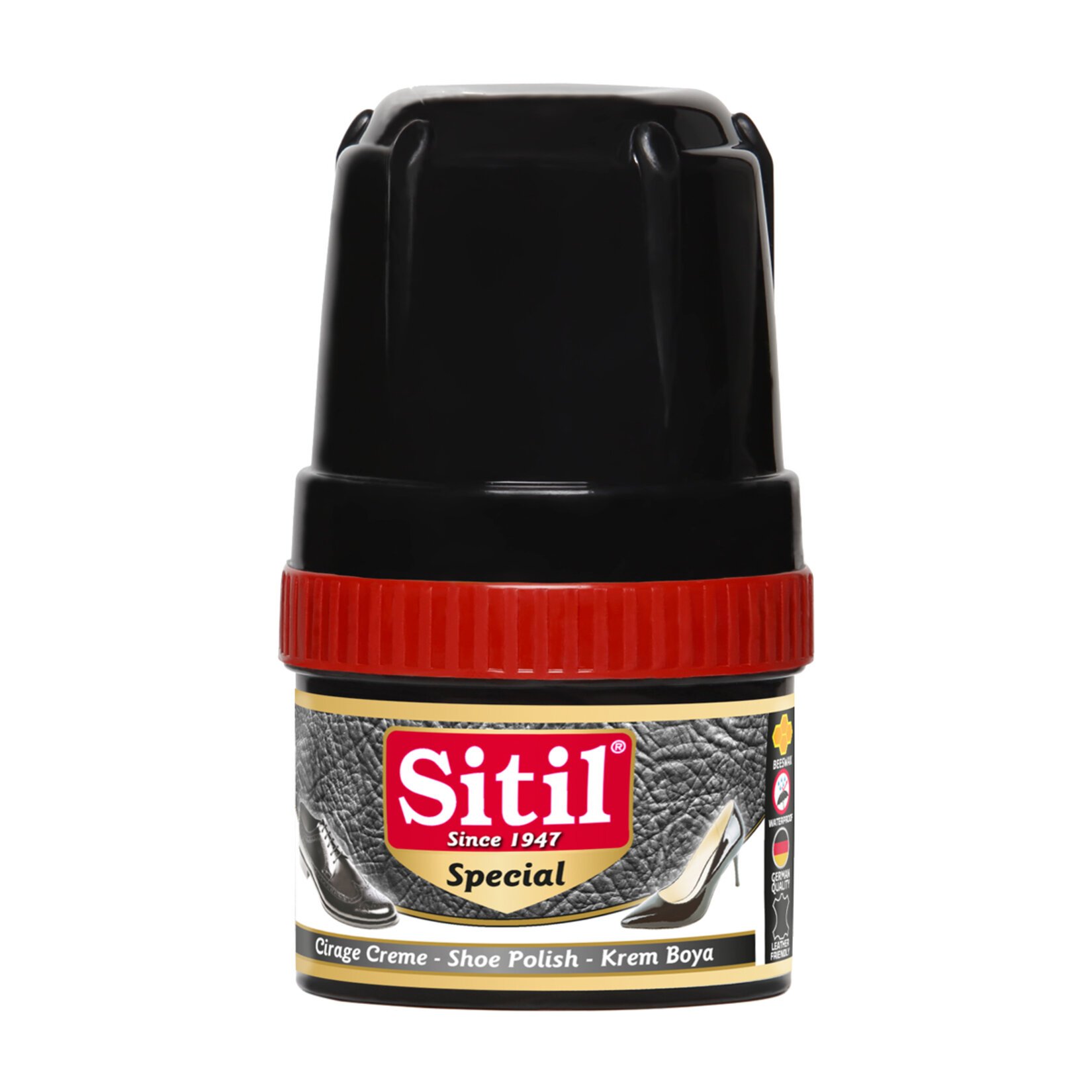 SİTİL SİYAH KREM AYAKKABI BOYASI 60 ML