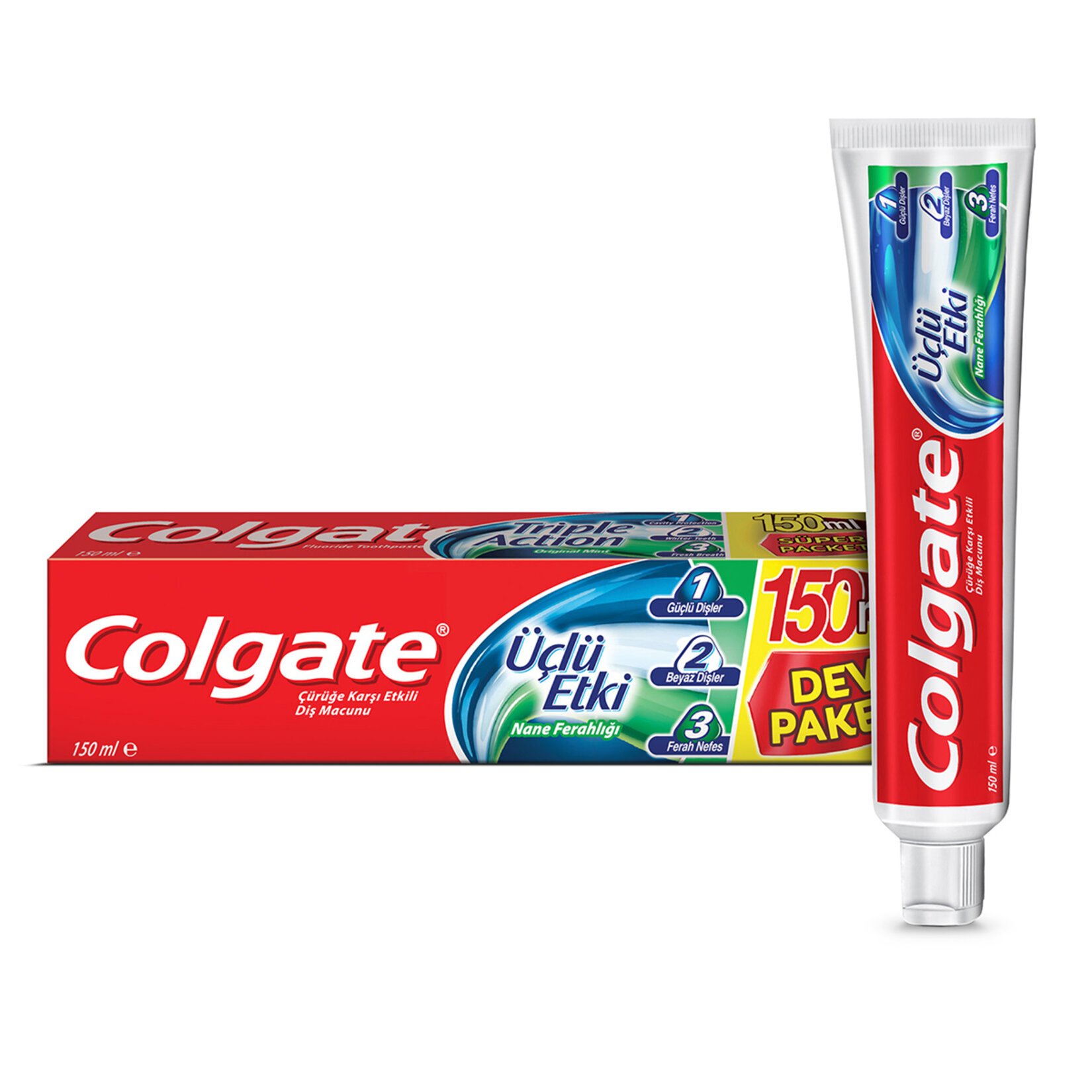 Colgate Üçlü Etki Diş Macunu 150 Ml