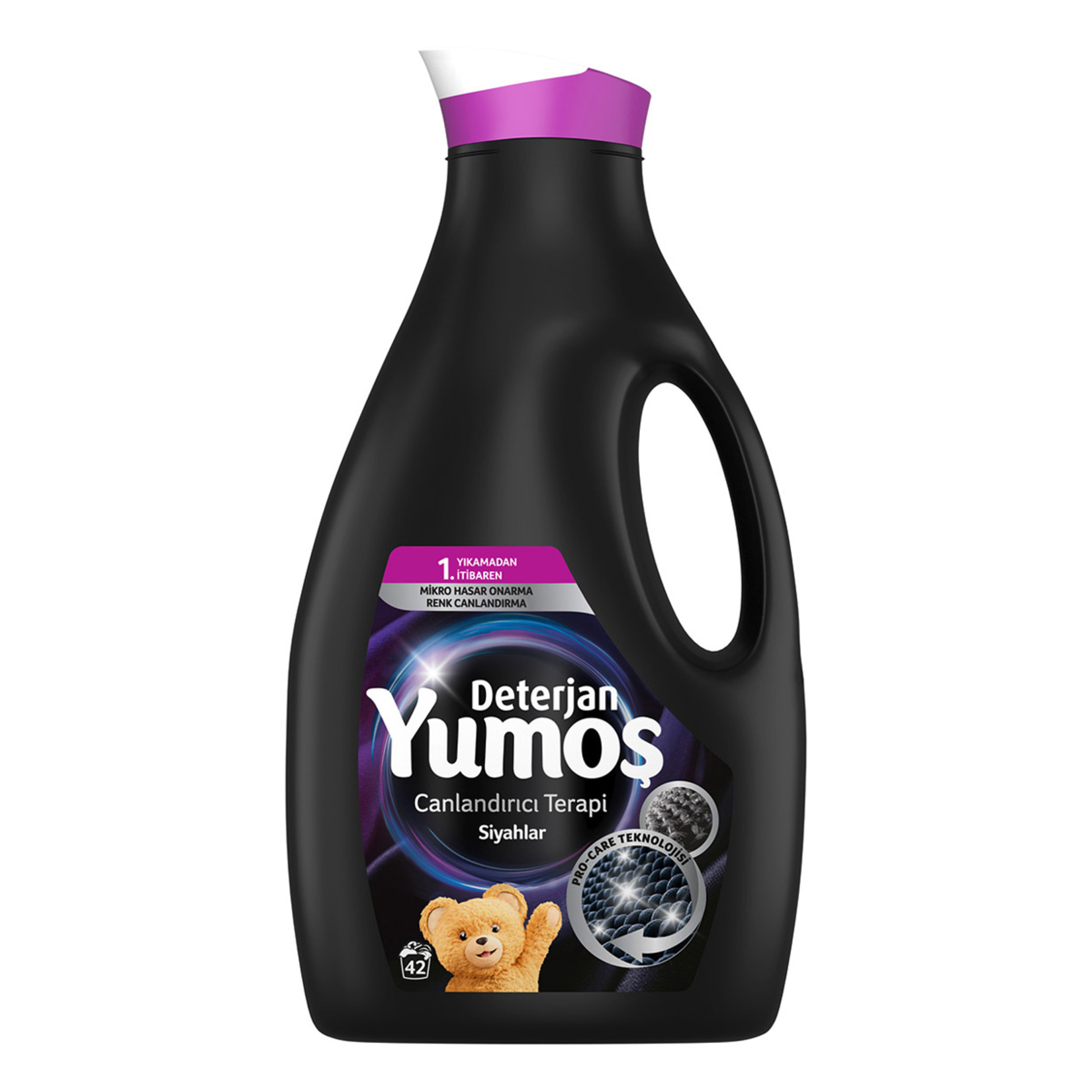 Yumoş Sıvı Bakım Deterjanı Siyah 42 Yıkama 2.52 L