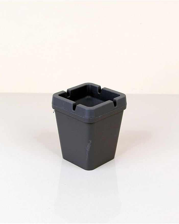 Plastik Koku Yapmayan Kül Tablası Kare Kokusuz Küllük