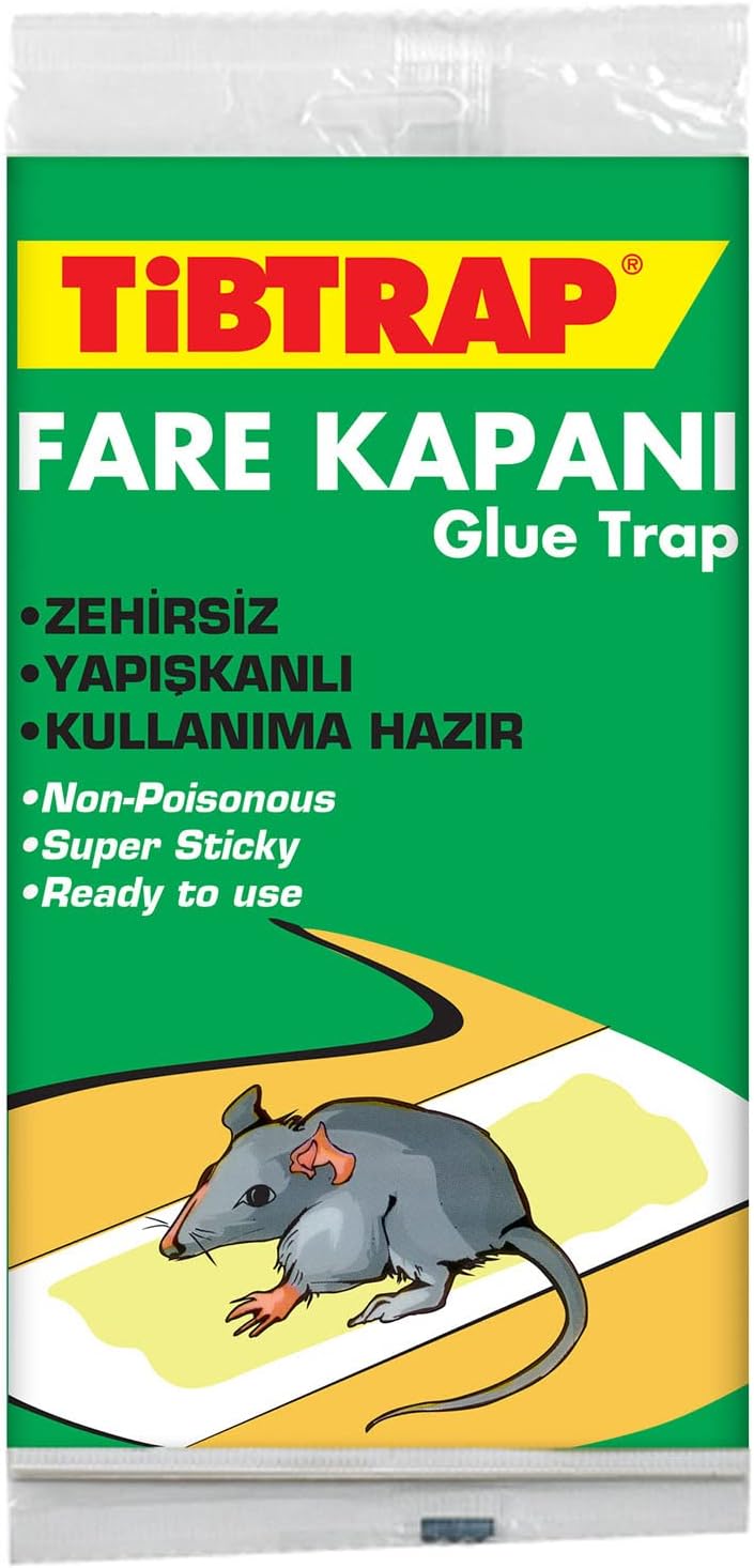 Tibtrap Zehirsiz Fare Kapanı Yapışkanı