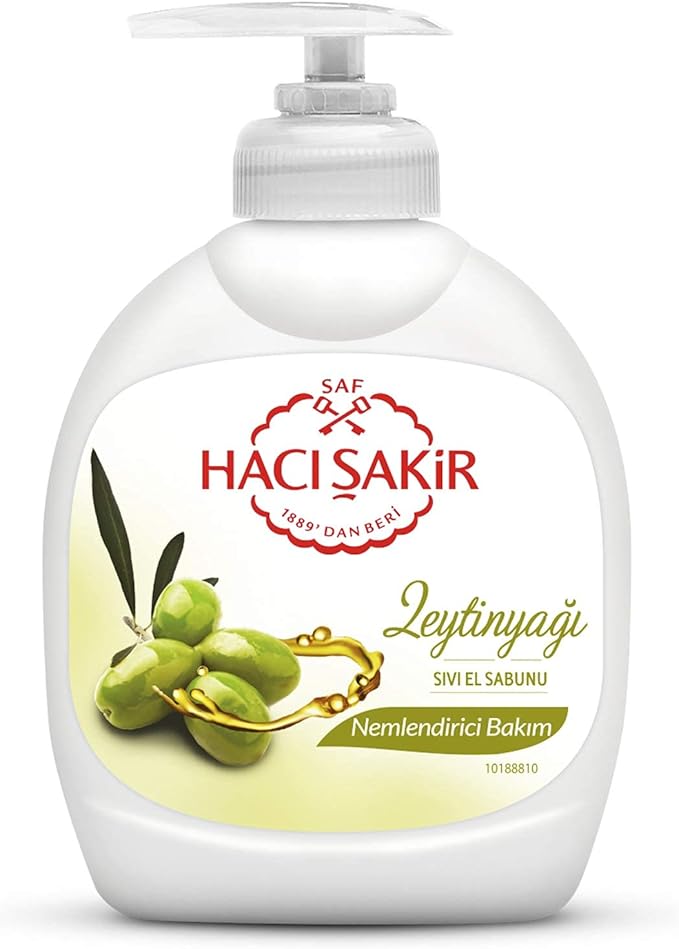 Hacı Şakir Zeytinyağı Nemlendirici Bakım Sıvı El Sabunu (300 ml)