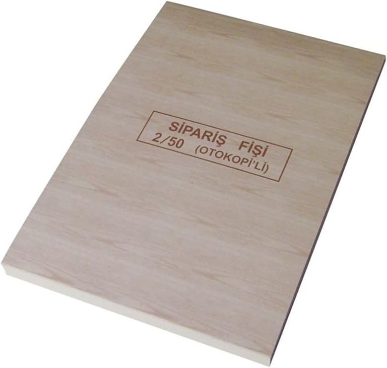 Sipariş Fişi Otokopili 50x2 1 Adet