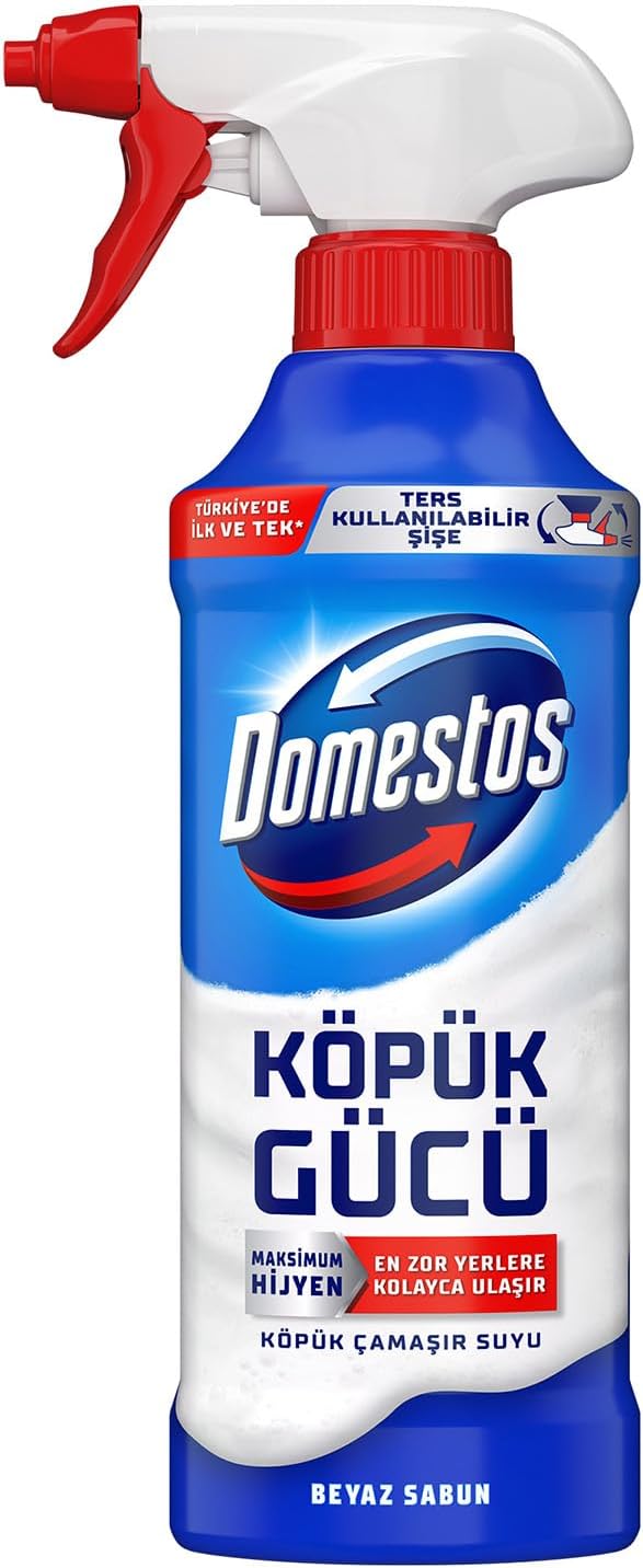 Domestos Köpük Gücü Köpük Çamaşır Suyu Beyaz Sabun 450 ml